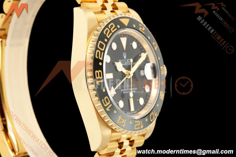 Rolex - GMT II 126718GRNR 40mm 904L Jub YG/YG Black PlayF VR3285 CHS