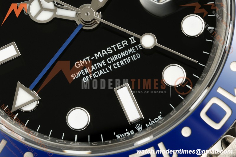 Rolex - GMT II 126710BLNR Batgirl 40mm 904L Jub SS/SS Black PlayF VR3285 CHS | 롤렉스 - GMT II 126710BLNR 배트걸 40mm 904L 주브 SS/SS 블랙 플레이F VR3285 CHS