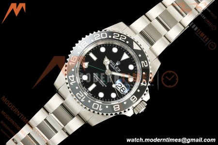 Rolex - GMT II 126710GRNR Bruce Wayne 40mm 904L Jub SS/SS Black PlayF VR3285 CHS