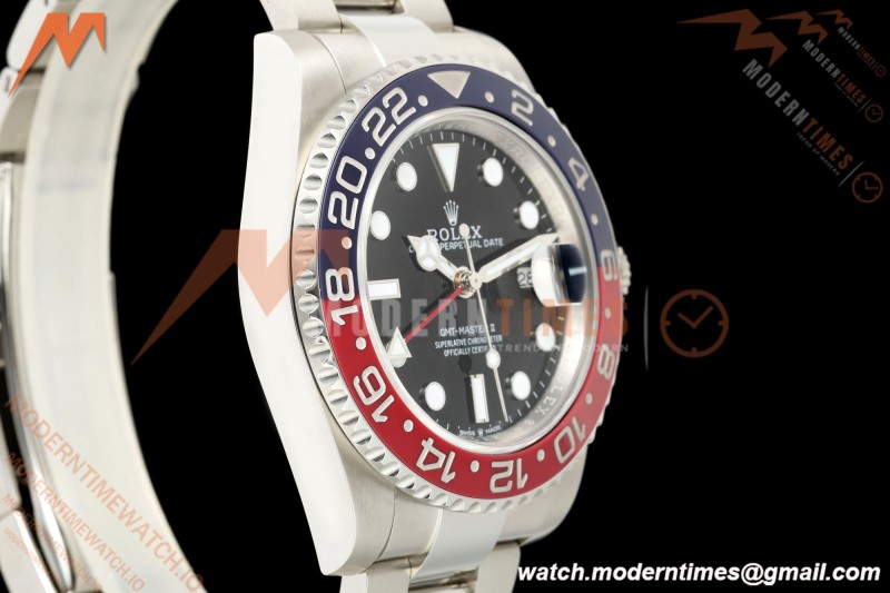 Rolex - GMT II 126710BLRO Pepsi 40mm 904L Oys SS/SS Black PlayF VR3285 CHS | 롤렉스 - GMT II 126710BLRO 펩시 40mm 904L Oys SS/SS 블랙 플레이F VR3285 CHS