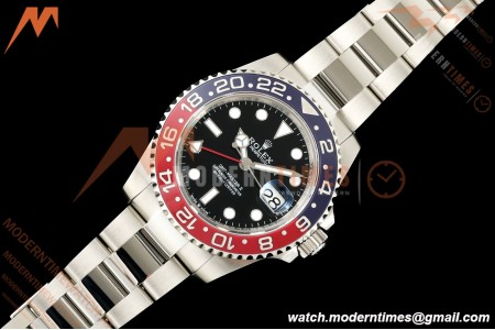 Rolex - GMT II 126710BLRO Pepsi 40mm 904L Oys SS/SS Black PlayF VR3285 CHS | 롤렉스 - GMT II 126710BLRO 펩시 40mm 904L Oys SS/SS 블랙 플레이F VR3285 CHS