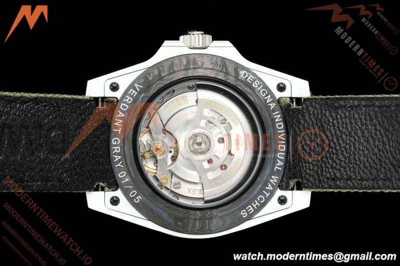 Rolex - GMT Master DiW 40mm Verdant Gray Automatic White Carbon Fiber FC/NY Grey Dial DIWF VR3285