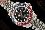 Rolex - GMT II 126710BLRO Pepsi 40mm 904L Jub SS/SS Black QF V2 SH3285 CHS