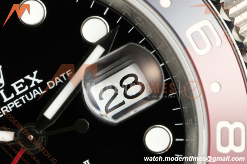 Rolex - GMT II 126710BLRO Pepsi 40mm 904L Oys SS/SS Black QF V2 SH3285 CHS