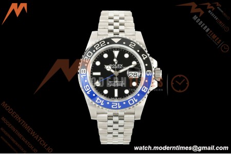 Rolex - GMT II 126710BLNR Batgirl 40mm 904L Jub SS/SS Black QF V2 SH3285 CHS