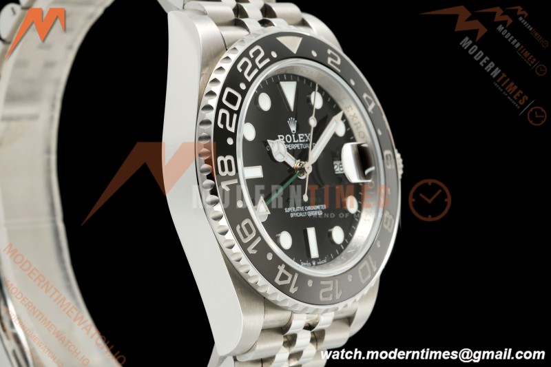 Rolex - GMT II 126710GRNR Bruce Wayne 40mm 904L Jubilee SS/SS Black QF V2 SH3285 CHS
