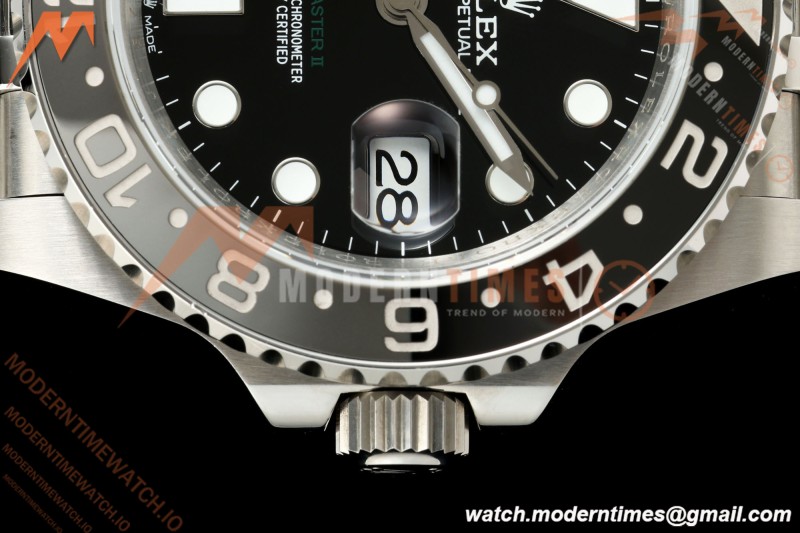 Rolex - GMT II 126710GRNR Bruce Wayne 40mm 904L Jubilee SS/SS Black QF V2 SH3285 CHS
