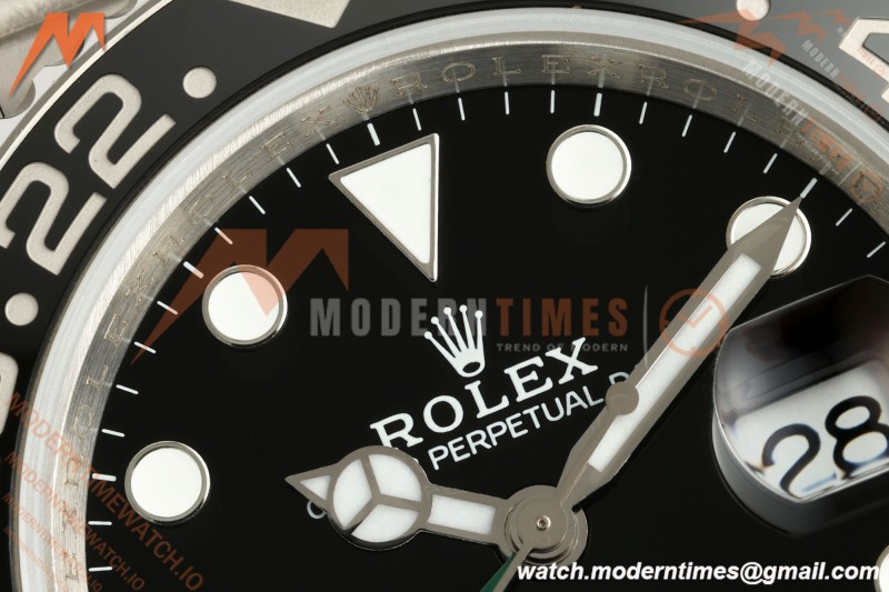 Rolex - GMT II 126710GRNR Bruce Wayne 40mm 904L Jubilee SS/SS Black QF V2 SH3285 CHS