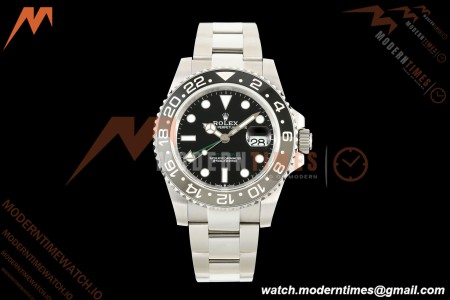 Rolex - GMT II 126710GRNR Bruce Wayne 40mm 904L Oyster SS/SS Black QF V2 SH3285 CHS | 롤렉스 - GMT II 126710GRNR 브루스 웨인 40mm 904L 오이스터 SS/SS 블랙 QF V2 SH3285 CHS