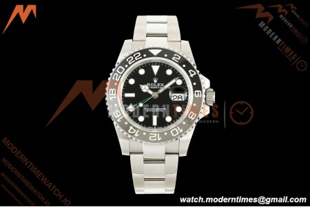 Rolex - GMT II 126710GRNR Bruce Wayne 40mm 904L Oyster SS/SS Black QF V2 SH3285 CHS