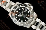 Rolex - GMT II 126710GRNR Bruce Wayne 40mm 904L Oyster SS/SS Black QF V2 SH3285 CHS