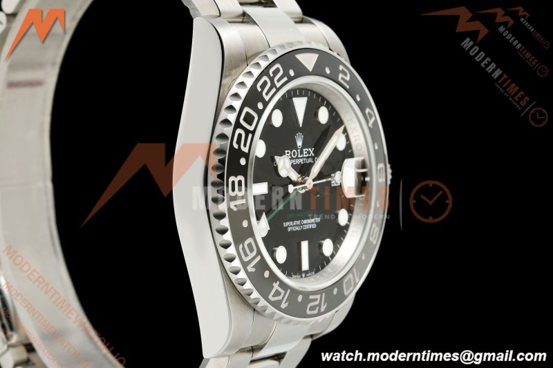 Rolex - GMT II 126710GRNR Bruce Wayne 40mm 904L Oyster SS/SS Black QF V2 SH3285 CHS