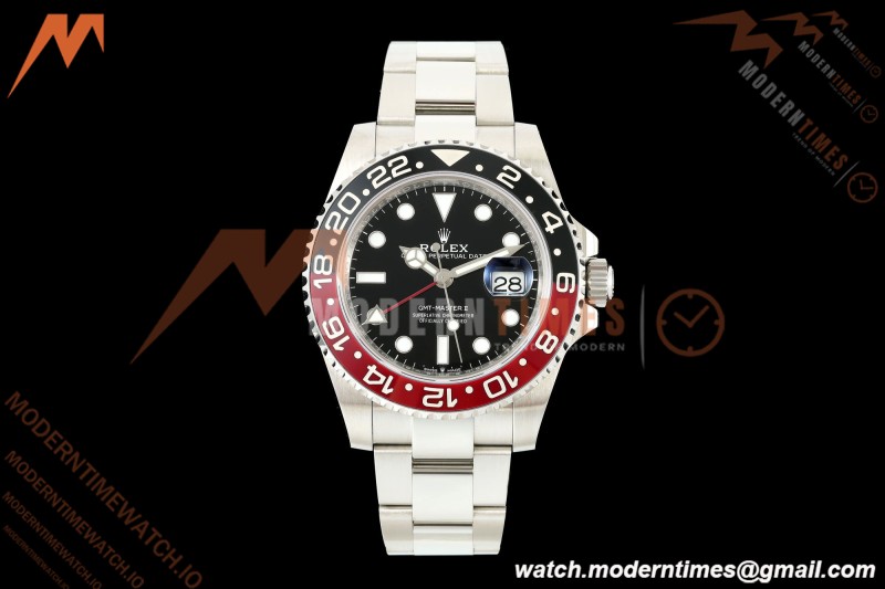 Rolex - GMT II 126710 Coke Oys 40mm 904L SS/SS Black SCF SH3285 CHS