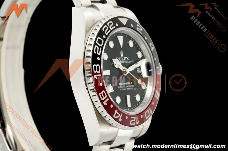 Rolex - GMT II 126710 Coke Oys 40mm 904L SS/SS Black SCF SH3285 CHS