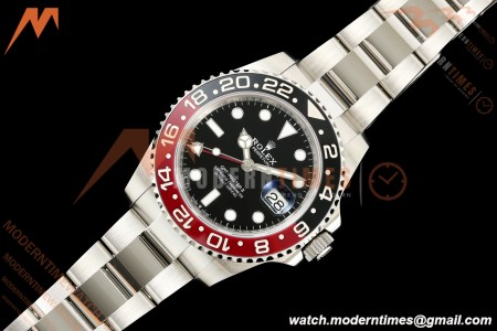 Rolex - GMT II 126710 Coke Oys 40mm 904L SS/SS Black SCF SH3285 CHS