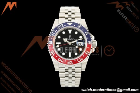 Rolex - GMT II 126710BLRO Pepsi 40mm 904L Jub SS/SS Black SCF SH3285 CHS