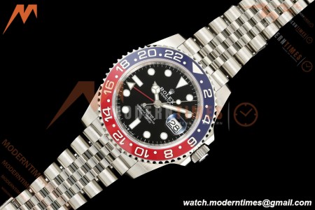 Rolex - GMT II 126710BLRO Pepsi 40mm 904L Jub SS/SS Black SCF SH3285 CHS