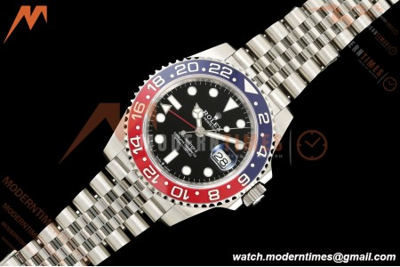 Rolex - GMT II 126710BLRO Pepsi 40mm 904L Jub SS/SS Black SCF SH3285 CHS | 롤렉스 - GMT II 126710BLRO 펩시 40mm 904L 주브 SS/SS 블랙 SCF SH3285 CHS