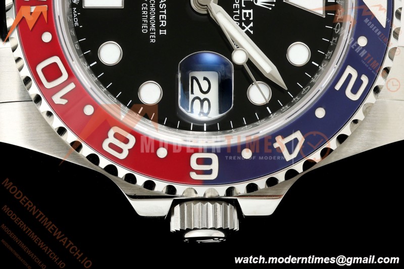Rolex - GMT II 126710BLRO Pepsi 40mm 904L Oys SS/SS Black SCF SH3285 CHS | 롤렉스 - GMT II 126710BLRO 펩시 40mm 904L Oys SS/SS 블랙 SCF SH3285 CHS
