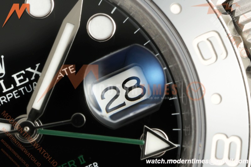 Rolex - GMT II 126710GRNR Bruce Wayne 40mm 904L Jubilee SS/SS Black SCF SH3285 CHS