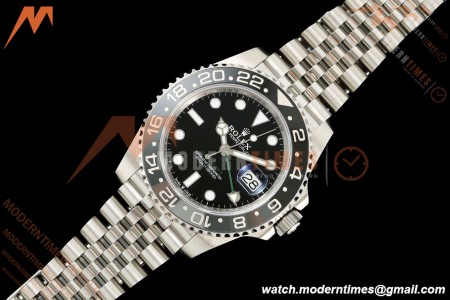 Rolex - GMT II 126710GRNR Bruce Wayne 40mm 904L Jubilee SS/SS Black SCF SH3285 CHS