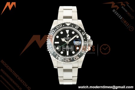 Rolex - GMT II 126710GRNR Bruce Wayne 40mm 904L Oyster SS/SS Black SCF SH3285 CHS