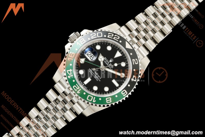 Rolex - GMT II 126720VTNR 40mm 904L Jub SS/SS LHD Black Dial SCF SH3285 CHS