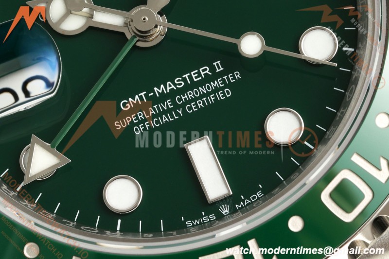 Rolex - GMT II 126729VTNR 40mm Oys SS/SS LHD Green Dial SCF V2 SH3285 CHS | 롤렉스 - GMT II 126729VTNR 40mm 오이즈 SS/SS LHD 그린 다이얼 SCF V2 SH3285 CHS