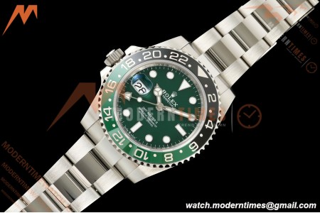 Rolex - GMT II 126729VTNR 40mm Oys SS/SS LHD Green Dial SCF V2 SH3285 CHS | 롤렉스 - GMT II 126729VTNR 40mm 오이즈 SS/SS LHD 그린 다이얼 SCF V2 SH3285 CHS