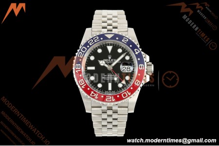 Rolex - GMT II 126710BLRO Pepsi 40mm 904L Jub SS/SS Black ARF V3 DD3285 CHS