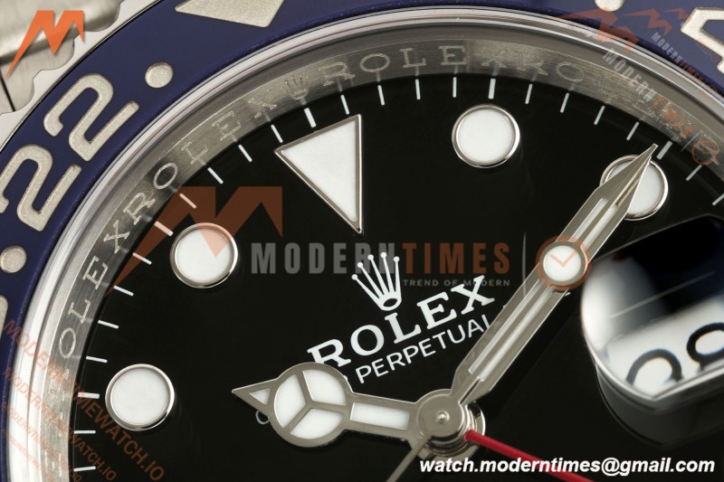 Rolex - GMT II 126710BLRO Pepsi 40mm 904L Jub SS/SS Black ARF V3 DD3285 CHS