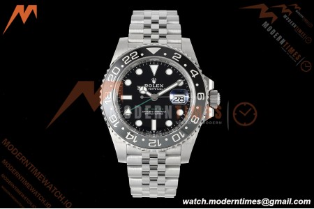 Rolex - GMT II 126710GRNR Bruce Wayne 40mm 904L Jubilee SS/SS Black Clean Plus DD3285 CHS