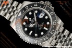 Rolex - GMT II 126710GRNR Bruce Wayne 40mm 904L Jubilee SS/SS Black Clean Plus DD3285 CHS