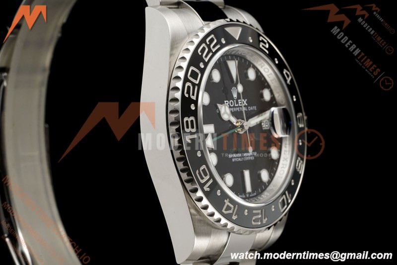 Rolex - GMT II 126710GRNR Bruce Wayne 40mm 904L Oyster SS/SS Black Clean Plus DD3285 CHS