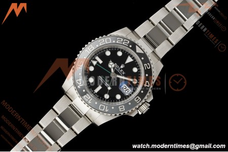Rolex - GMT II 126710GRNR Bruce Wayne 40mm 904L Oyster SS/SS Black Clean Plus DD3285 CHS