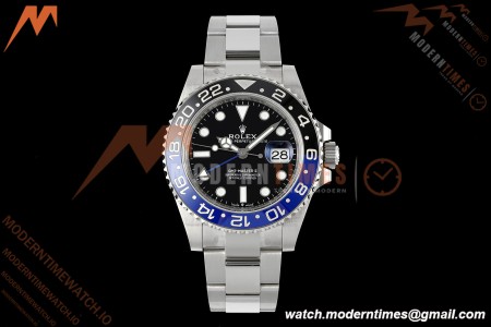 Rolex - GMT II 126710BLNR Batman 40mm 904L Oys SS/SS Black Clean Plus SH3285 CHS