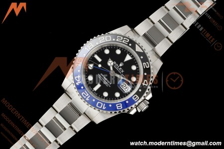 Rolex - GMT II 126710BLNR Batman 40mm 904L Oys SS/SS Black Clean Plus SH3285 CHS