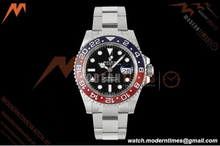 Rolex - GMT II 126710BLRO Pepsi 40mm 904L Oys SS/SS Black Clean Plus DD3285 CHS