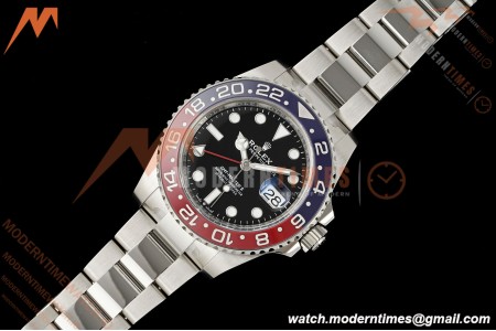 Rolex - GMT II 126710BLRO Pepsi 40mm 904L Oys SS/SS Black Clean Plus DD3285 CHS