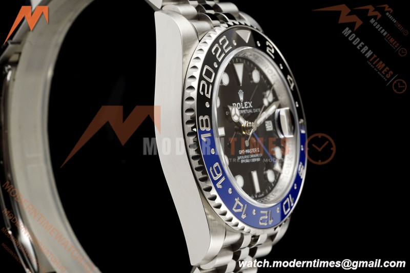 Rolex - GMT II 126710BLNR Batgirl 40mm 904L Jub SS/SS Black Clean Plus SH3285 CHS