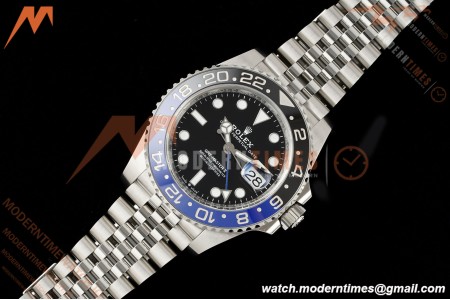 Rolex - GMT II 126710BLNR Batgirl 40mm 904L Jub SS/SS Black Clean Plus SH3285 CHS