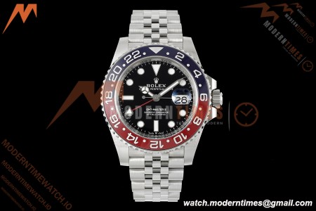 Rolex - GMT II 126710BLRO Pepsi 40mm 904L Jub SS/SS Black Clean Plus DD3285 CHS