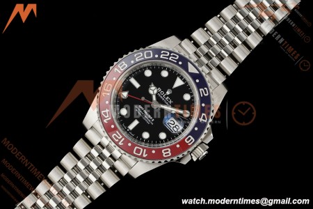 Rolex - GMT II 126710BLRO Pepsi 40mm 904L Jub SS/SS Black Clean Plus DD3285 CHS
