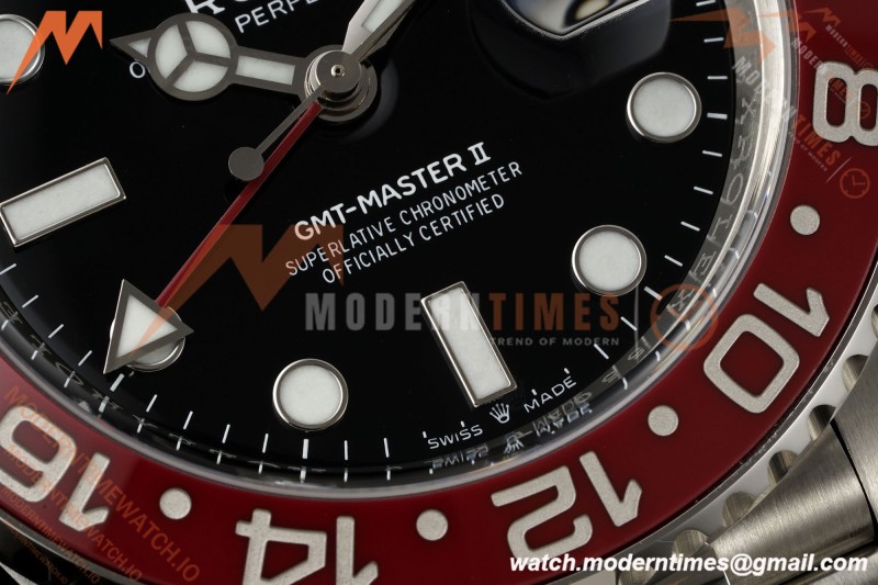 Rolex - GMT II 126710BLRO Pepsi 40mm 904L Jub SS/SS Black Clean Plus DD3285 CHS