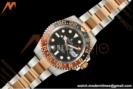 Rolex - GMT II 126711CHNR Rootbeer Oys 40mm 904L RG/SS Black VF DD3285 CHS | 롤렉스 - GMT II 126711CHNR 루트비어 Oys 40mm 904L RG/SS 블랙 VF DD3285 CHS