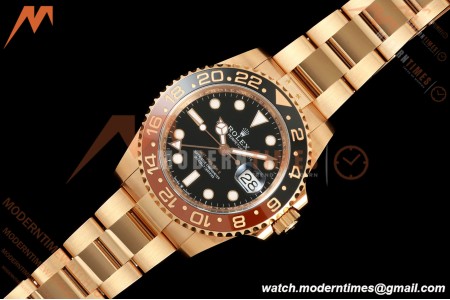 Rolex - GMT II 126715CHNR Rootbeer Oys 40mm 904L RG/RG Black VF DD3285 CHS | 롤렉스 - GMT II 126715CHNR 루트비어 Oys 40mm 904L RG/RG 블랙 VF DD3285 CHS