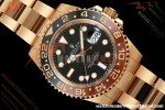 Rolex - GMT II 126715CHNR Rootbeer Oys 40mm 904L RG/RG Black VF DD3285 CHS