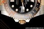 Rolex - GMT II 126711CHNR Rootbeer Gain Weight Oys 40mm 904L RG/SS Black VSF DD3285 CHS | 롤렉스 - GMT II 126711CHNR 루트비어 무게 조정 오이스터 40mm 904L 로즈골드/스테인리스 블랙 다이얼 VSF DD3285 CHS