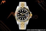 Rolex - GMT II 126713GRNR Bumblebee Gain Weight Jub 40mm 904L YG/SS Black VSF DD3285 CHS