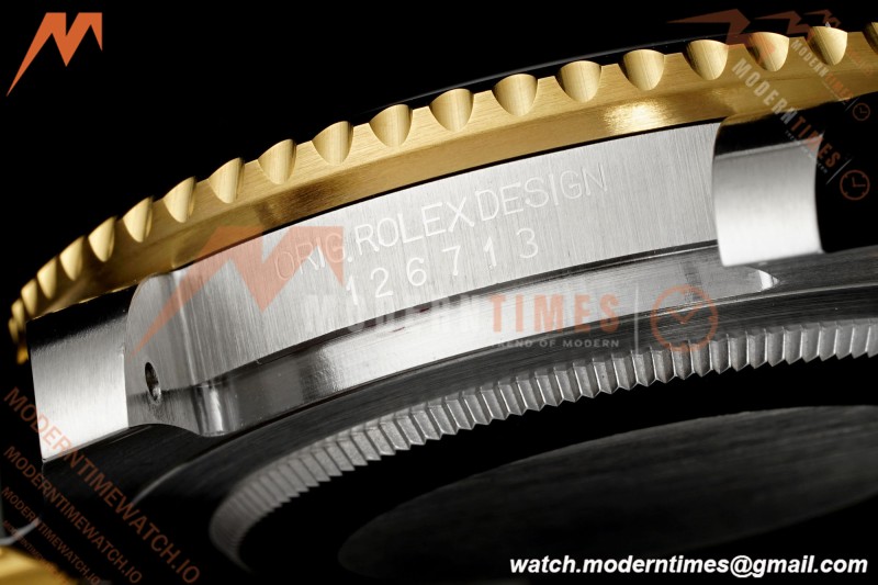 Rolex - GMT II 126713GRNR Bumblebee Gain Weight Jub 40mm 904L YG/SS Black VSF DD3285 CHS